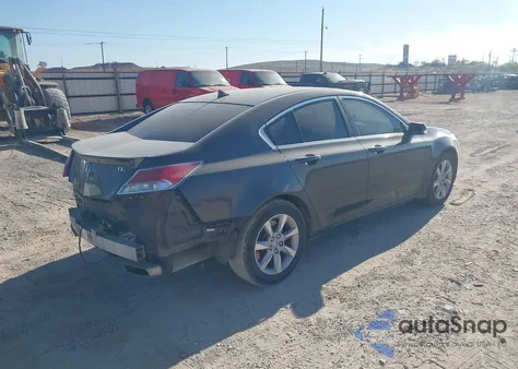2013 Acura Tl 3.5 из США, поврежденный, VIN 19UUA8F5XDA014926